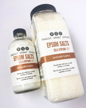 SAVOURY EARTH EPSOM SALTS from Really Great Goods.  Handmade, Small Batch, All Natural, Vegan Bath and Body Care 